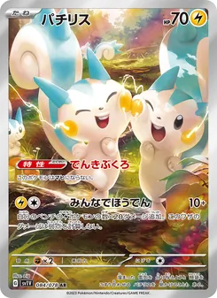 Pokémon-Karte Pachirisu 084/078