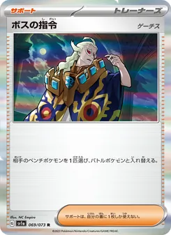 Pokémon-Karte Boss's Orders 069/073