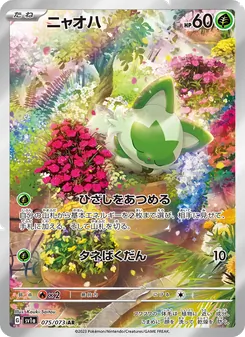 Pokémon-Karte Sprigatito 075/073