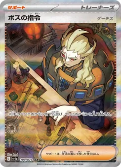 Pokémon-Karte Boss's Orders 100/073