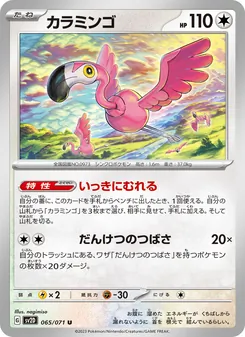Pokémon-Karte Flamigo 065/071