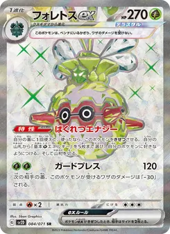 Pokémon-Karte Forretress ex 084/071
