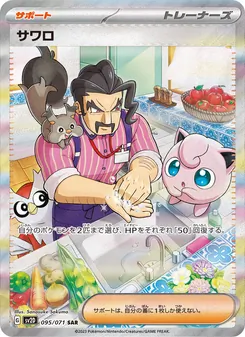 Pokémon-Karte Saguaro 095/071