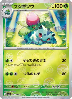 Pokémon-Karte Ivysaur 002/165