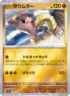 Pokémon-Karte Hitmonlee 106/165