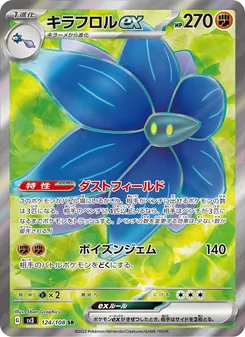 Pokémon-Karte Glimmora ex 124/108