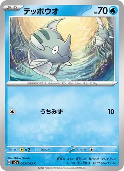 Pokémon-Karte Remoraid 003/062