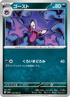 Pokémon-Karte Haunter 034/062