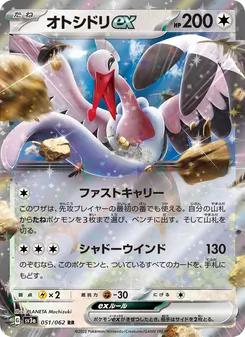 Pokémon-Karte Bombirdier ex 051/062