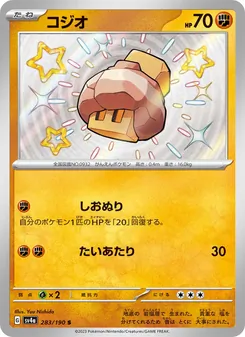 Pokémon-Karte Nacli 283/190