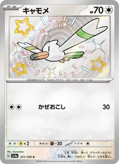 Pokémon-Karte Wingull 311/190