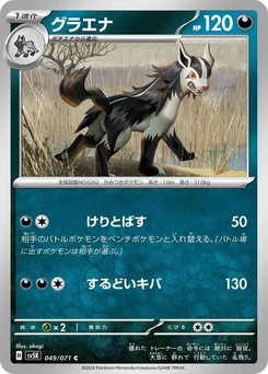 Pokémon-Karte Mightyena 049/000
