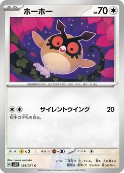 Pokémon-Karte Hoothoot 054/000