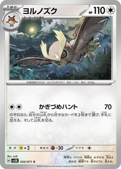 Pokémon-Karte Noctowl 055/000