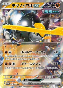 Pokémon-Karte Iron Boulder ex 041/000