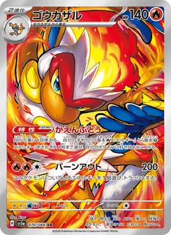 Pokémon-Karte Infernape 070/066