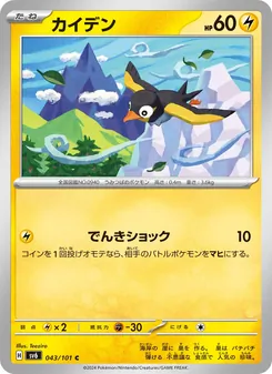 Pokémon-Karte Wattrel 043/101