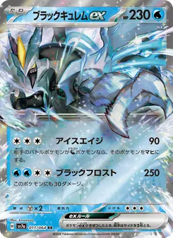 Pokémon-Karte Black Kyurem ex 011/064