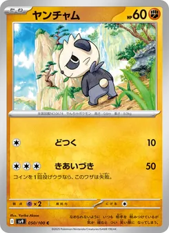 Pokémon-Karte Pancham 050/100