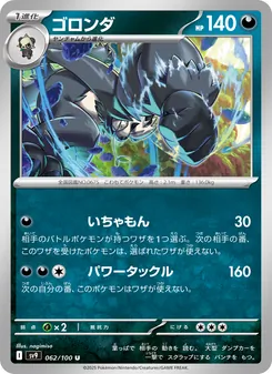 Pokémon-Karte Pangoro 062/100