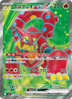Pokémon-Karte Volcanion ex 113/100