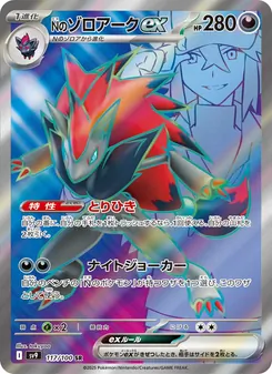 Pokémon-Karte N's Zoroark ex 117/100