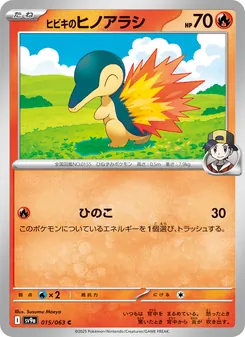 Pokémon-Karte Ethan's Cyndaquil 015/063