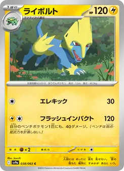 Pokémon-Karte Manectric 038/063