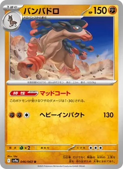 Pokémon-Karte Mudsdale 046/063