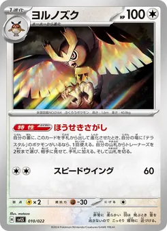 Pokémon-Karte Noctowl 010/022