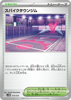 Pokémon-Karte Spikemuth Gym 019/000