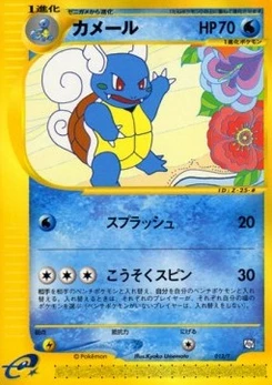 Pokémon-Karte Wartortle 012/000