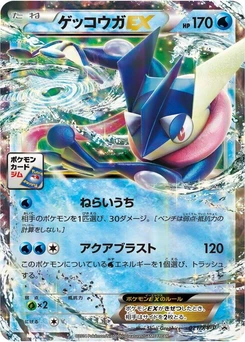 Pokémon-Karte Greninja EX 021/000