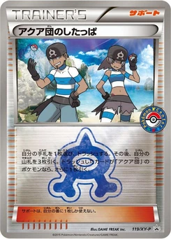Pokémon-Karte Team Aqua Grunt 119/000