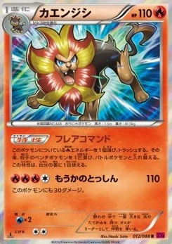 Pokémon-Karte Pyroar 012/000