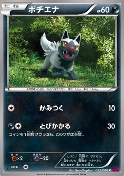 Pokémon-Karte Poochyena 052/000