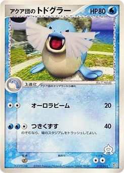 Pokémon-Karte Team Aqua's Sealeo 010/000