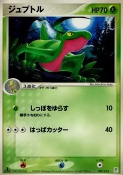 Pokémon-Karte Grovyle G002