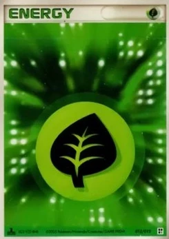 Pokémon-Karte Grass Energy G012