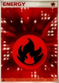 Pokémon-Karte Fire Energy R011