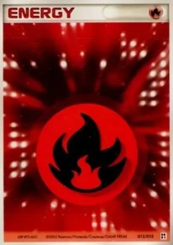Pokémon-Karte Fire Energy R013