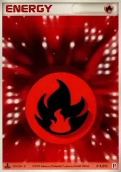 Pokémon-Karte Fire Energy R015