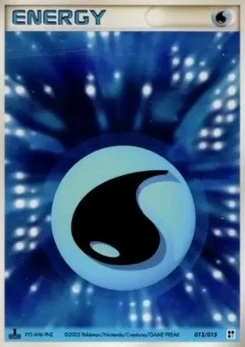Pokémon-Karte Water Energy W013