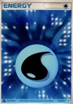 Pokémon-Karte Water Energy W015