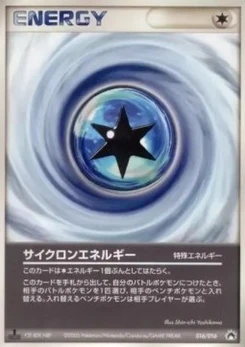 Pokémon-Karte Cyclone Energy 016/000