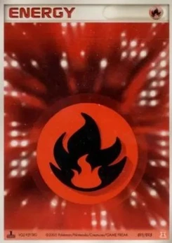 Pokémon-Karte Fire Energy 011/000