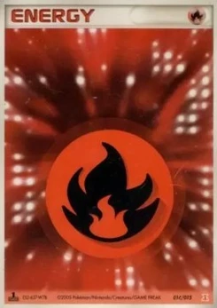 Pokémon-Karte Fire Energy 014/000