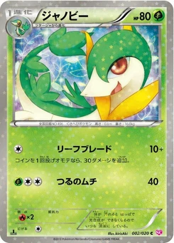 Pokémon-Karte Servine 002/000