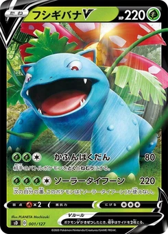 Pokémon-Karte Venusaur V 001/000
