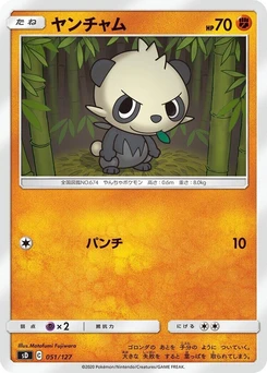 Pokémon-Karte Pancham 051/000